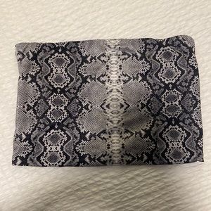 Animal snake print tube top Size:S